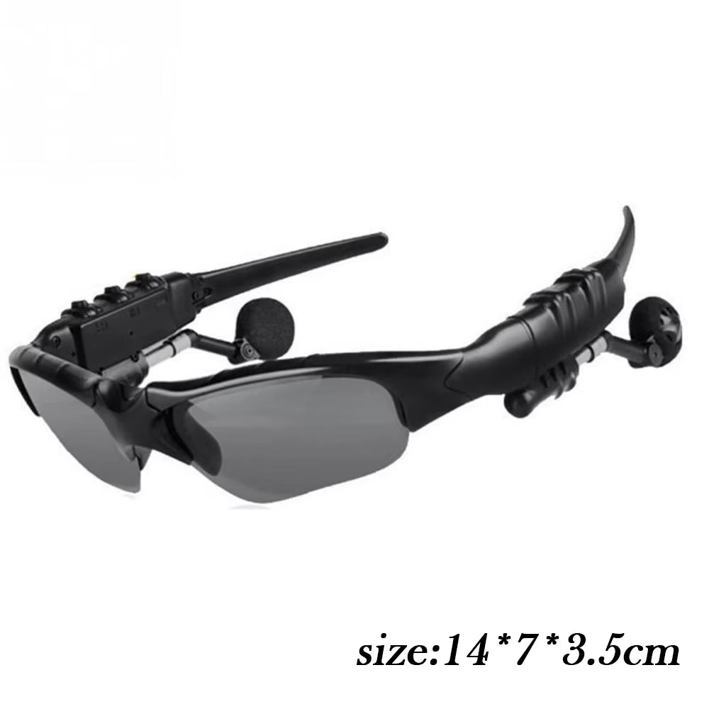 Bluetooth Hiking Eyewear Smart Glasses Stereo Listening Wireless Headset Uv-Protection Polarized Lenses Sunglasses Headphones